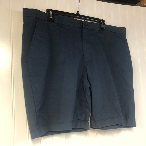 English Laundry Men's Navy Shorts Size 40 Cotton Textured Stretch - Picture 2 of 5